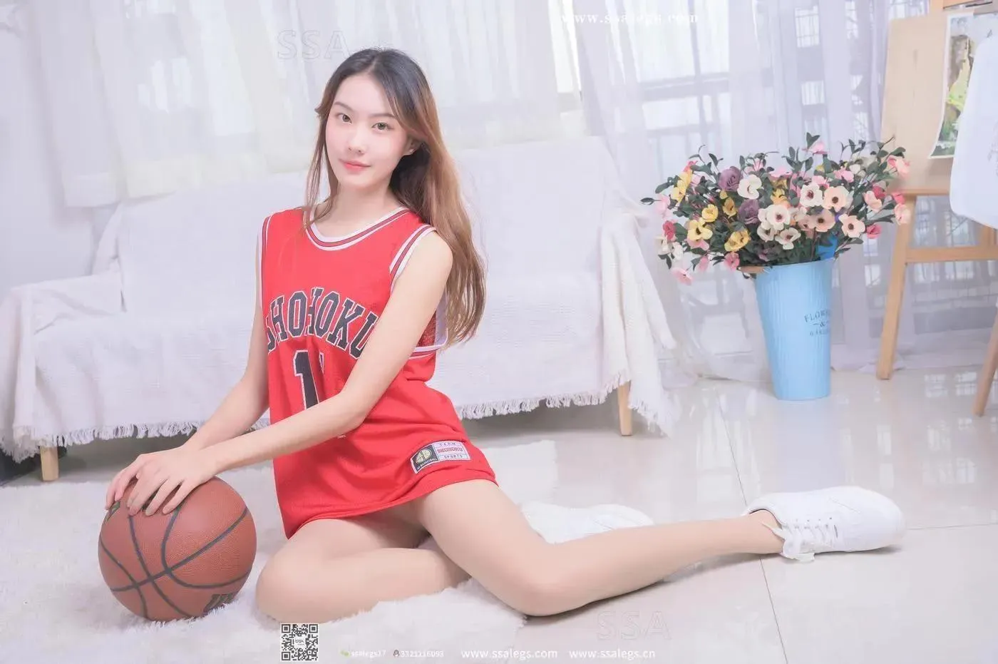 [SSA丝社]超清写真 NO.324 素素小姐姐放假在家陪你玩篮球(上)[23] [48P]插图9